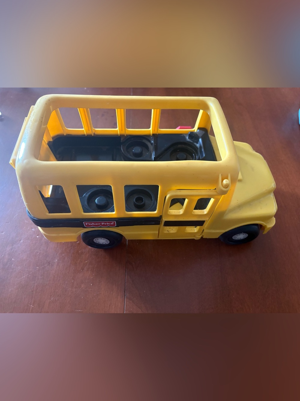 Fisher-Price Yellow School Bus Toy Vehicle for Kids